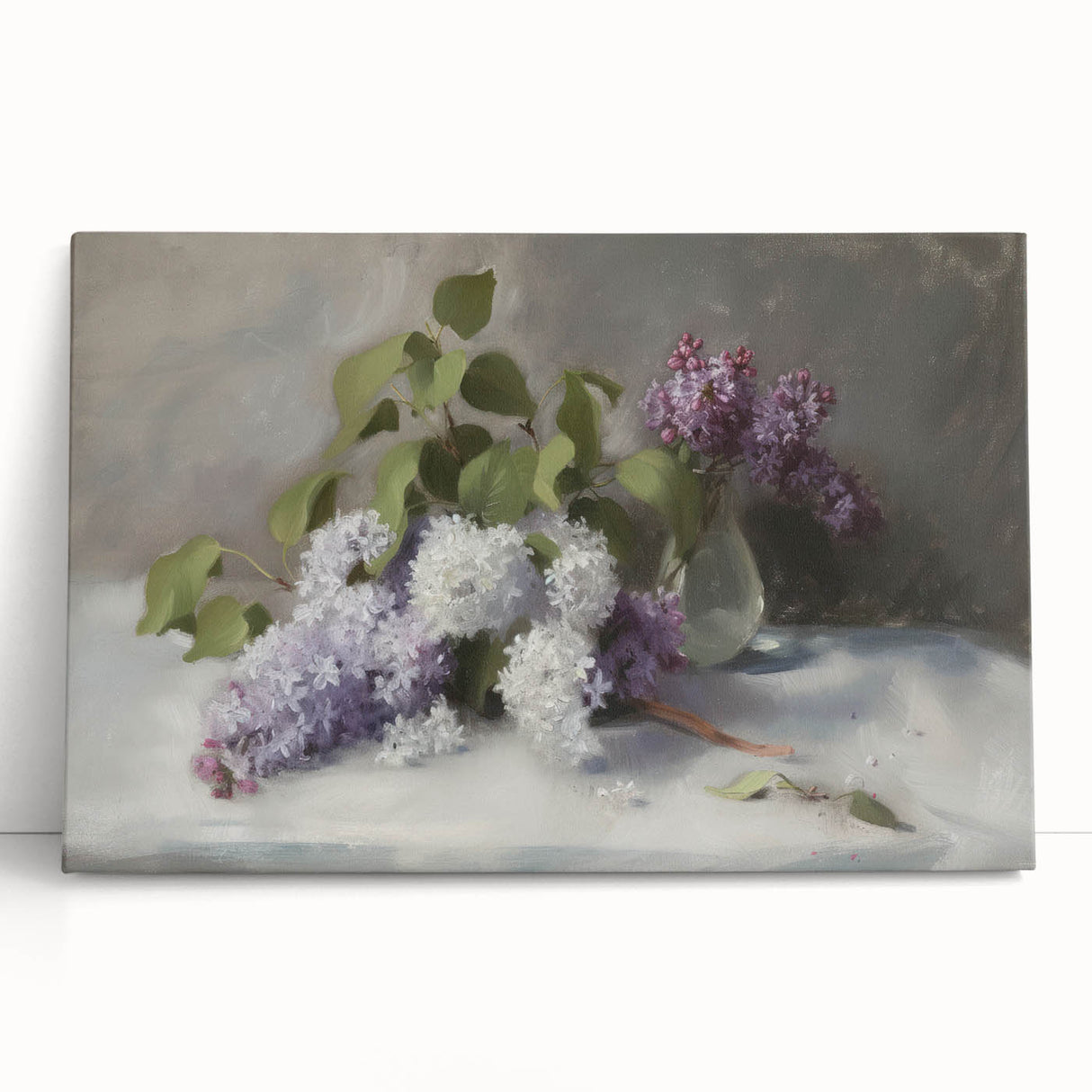 Modern Canvas & Framed Prints - Elegant Floral Living Room Wall Art