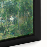 Impressionist Forest Scene - Edge of the Woods by Camille Pissarro Print