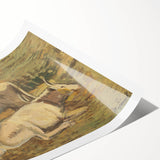 Pastoral Cows Modern Wall Art - Tranquil Contemporary Decor for Living Rooms