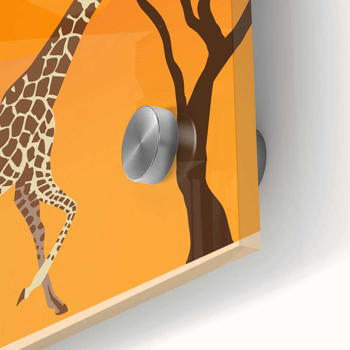 Retro Tanzania Travel Poster - Vintage Safari Wall Art