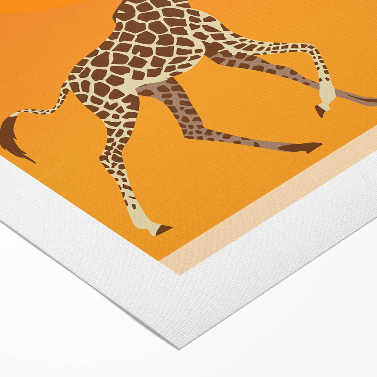 Retro Tanzania Travel Poster - Vintage Safari Wall Art