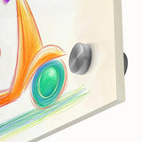 Boys Room Wall Art - Hand-Drawn Scooter Kids Wall Art Prints