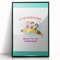 STEM Learning Wall Art - Inspiring Knowledge Poster for Kids