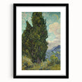 Extra large abstract art print on canvas featuring a colorful, textured depiction of swirling patterns.