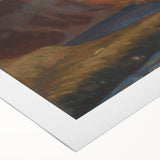 Modern Wall Art: Autumn River Valley with Vibrant Seasonal Colors