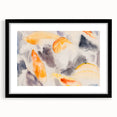Modern Wall Art: Abstract Fish Watercolor with Soft Pastel Tones