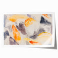 Modern Wall Art: Abstract Fish Watercolor with Soft Pastel Tones