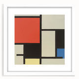 Modern Wall Art – Piet Mondrian’s "Composition" (1921)