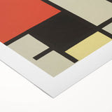 Modern Wall Art – Piet Mondrian’s "Composition" (1921)