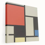 Modern Wall Art – Piet Mondrian’s "Composition" (1921)