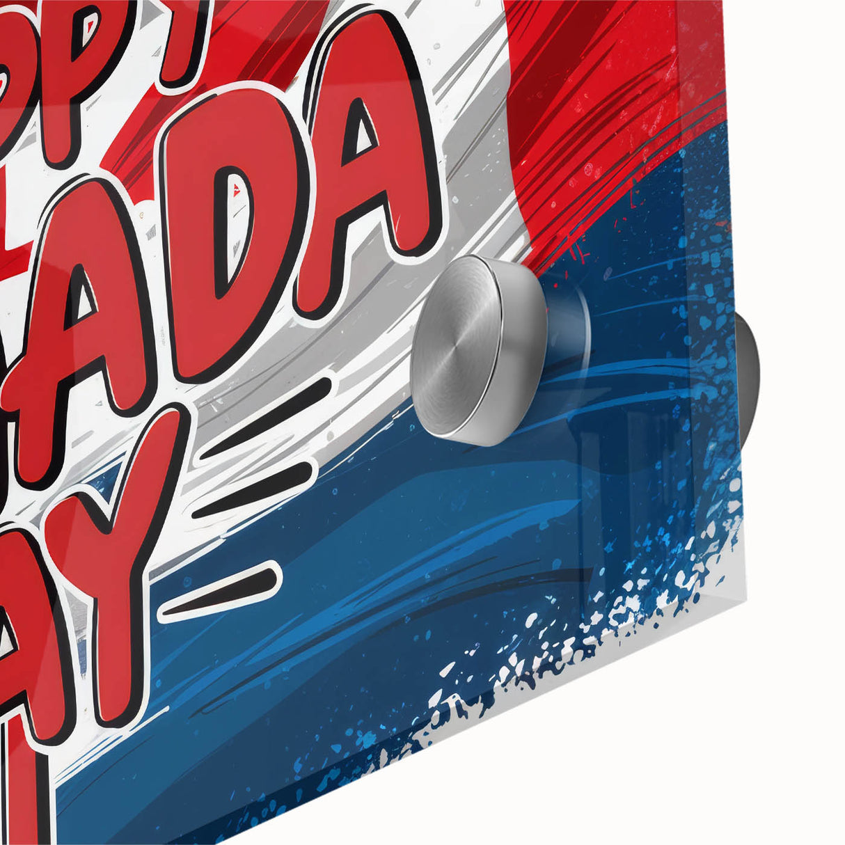 Canadian Heritage Wall Art - Patriotic Canadian Flag & Maple Leaf Wall Art