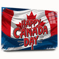 Canadian Heritage Wall Art - Patriotic Canadian Flag & Maple Leaf Wall Art