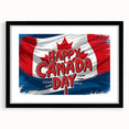 Canadian Heritage Wall Art - Patriotic Canadian Flag & Maple Leaf Wall Art