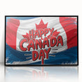Canadian Heritage Wall Art - Patriotic Canadian Flag & Maple Leaf Wall Art