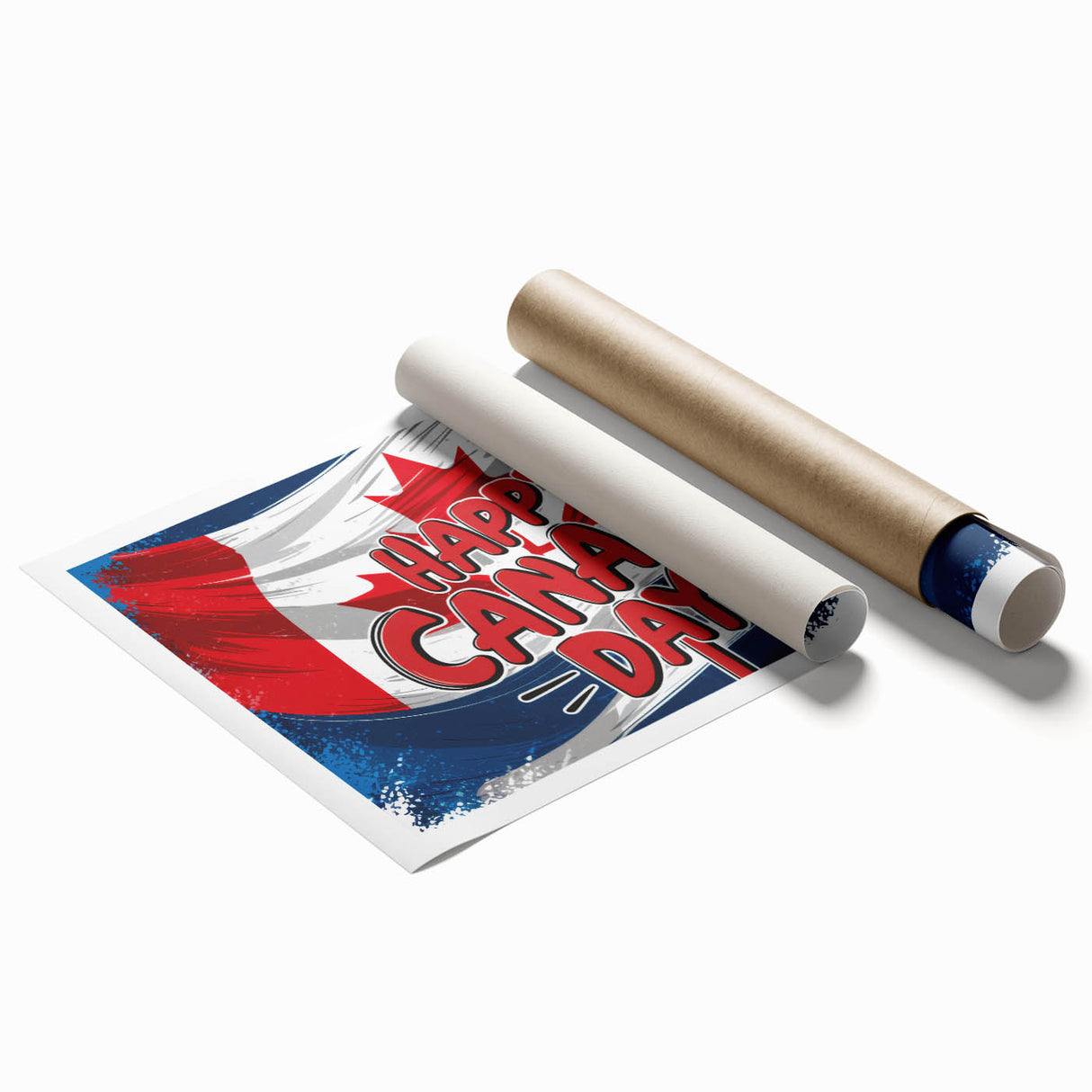 Canadian Heritage Wall Art - Patriotic Canadian Flag & Maple Leaf Wall Art