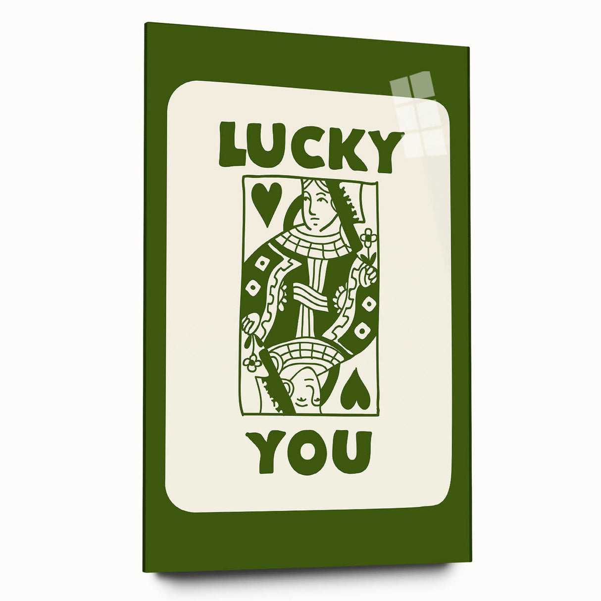 Lucky You Shamrock Wall Art - Celtic Irish Wall Art Decorations