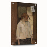 A Montrouge – Rosa La Rouge - Portrait by Toulouse-Lautrec