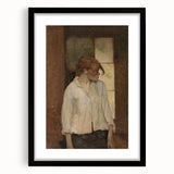 A Montrouge – Rosa La Rouge - Portrait by Toulouse-Lautrec