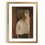 A Montrouge – Rosa La Rouge - Portrait by Toulouse-Lautrec