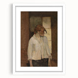 A Montrouge – Rosa La Rouge - Portrait by Toulouse-Lautrec