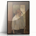 A Montrouge – Rosa La Rouge - Portrait by Toulouse-Lautrec