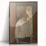 A Montrouge – Rosa La Rouge - Portrait by Toulouse-Lautrec