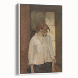 A Montrouge – Rosa La Rouge - Portrait by Toulouse-Lautrec