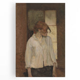 A Montrouge – Rosa La Rouge - Portrait by Toulouse-Lautrec