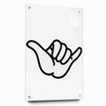 Shaka Hand - Boys Room Wall Art Kids Bedroom Decor