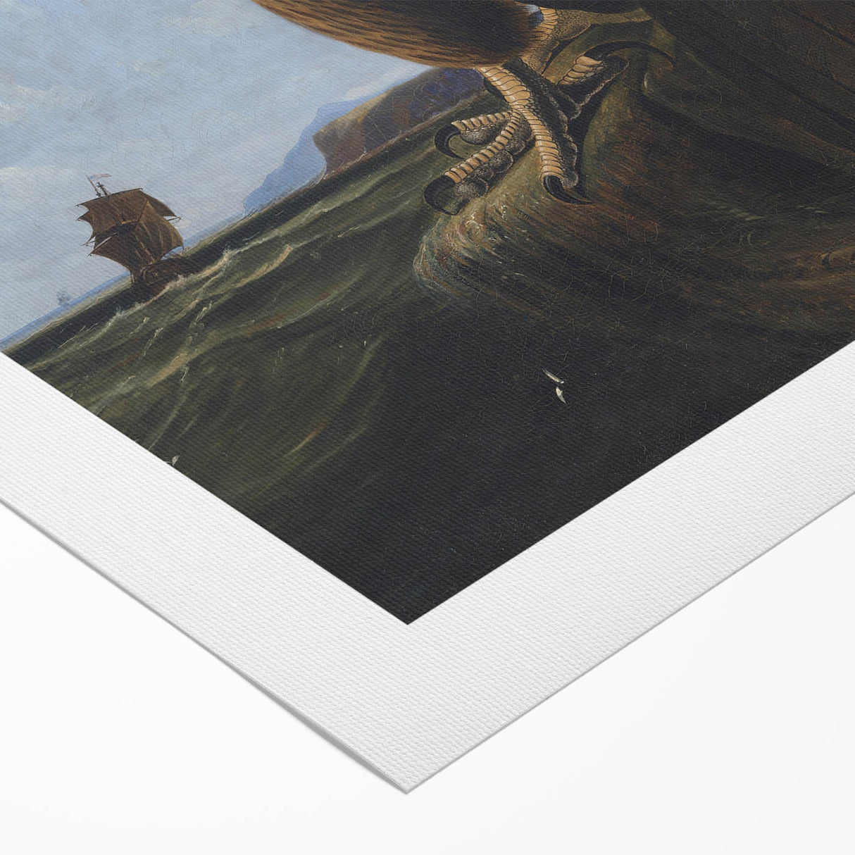 Majestic Realism Art Print – Washington Sea Eagle by Audubon