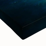 Black and white landscape art painting of Namibian scenery on stretched canvas, ideal for bedroom wall art.