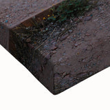 Black and white landscape painting of Adelaide on stretched canvas, suitable for bedroom wall art.