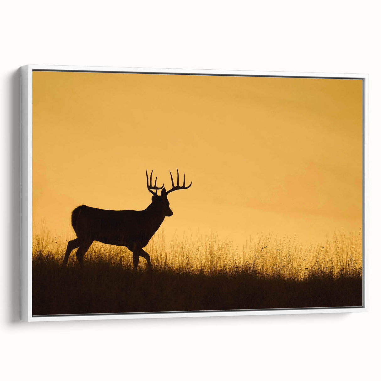 Vintage poster art of Saskatchewan scenery on a framed canvas, featuring a palette of muted earth tones.