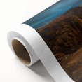 Rolled canvas featuring a serene Puerto Rican Caribbean scenery.