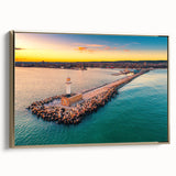 Framed canvas of a vintage-style Bulgarian landscape in muted earth tones, ideal for bedroom wall art.