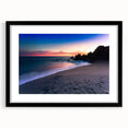 Extra large framed abstract print of Cabo San Lucas with vibrant, textured colors, ideal for living room decor.