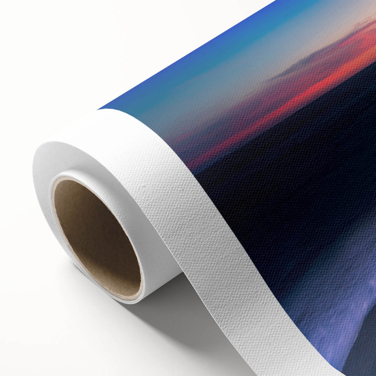 Art deco poster of Cabo San Lucas scenery on rolled canvas, featuring pastel shades, ideal for nursery wall art.