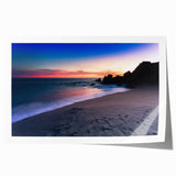 Rolled print of Cabo San Lucas scenery with vibrant ocean and sky tones, ideal for art wall dining room.