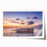 Extra large rolled print of Oaxaca, Mexico scenery with vibrant floral elements, ideal for dining room wall art.