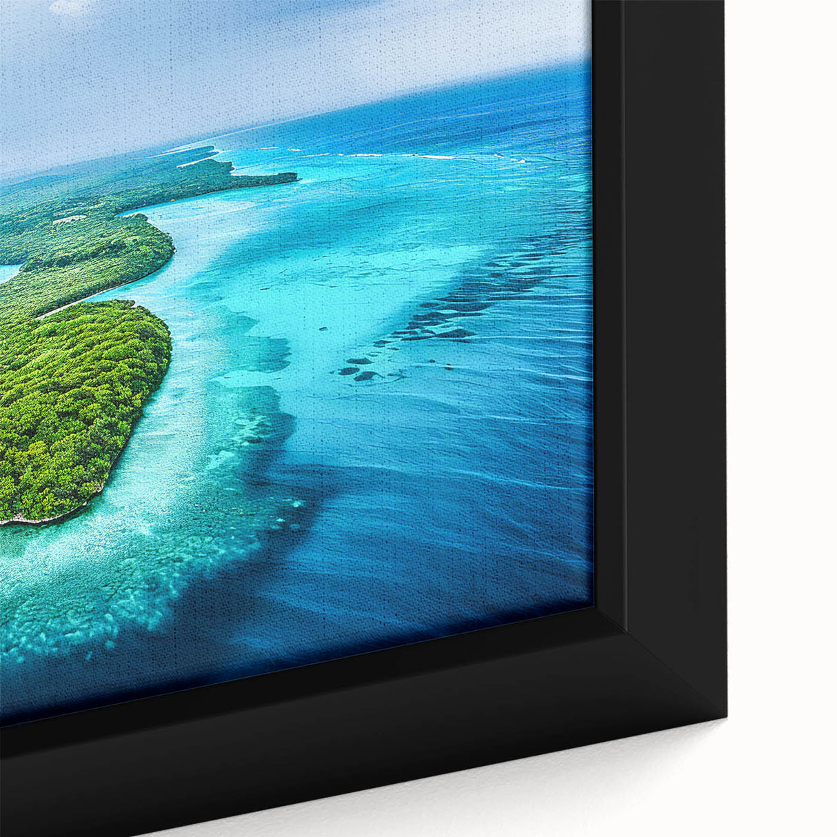 Extra large framed canvas featuring a textured black wall art with colorful abstract designs, ideal for living room decor.