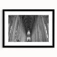 Colorful abstract art print of a textured New Zealand Canterbury scenery on a large black-framed canvas.