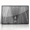 Large abstract wall art depicting the Canterbury, New Zealand scenery in muted earth tones, framed in black acrylic.