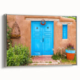 Landscape art painting of Santiago, Chile on framed canvas.