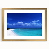 Extra large framed abstract art print depicting a textured South American landscape in earth tones.