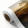 Art deco poster featuring Connecticut scenery in pastel shades on rolled canvas, ideal for nursery wall art.