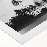Art deco poster of Miami skyline in pastel colors on rolled canvas, suitable for dining room wall art.