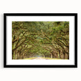 Extra large abstract art print of Savannah scenery in vibrant colors on a textured canvas, framed in black.