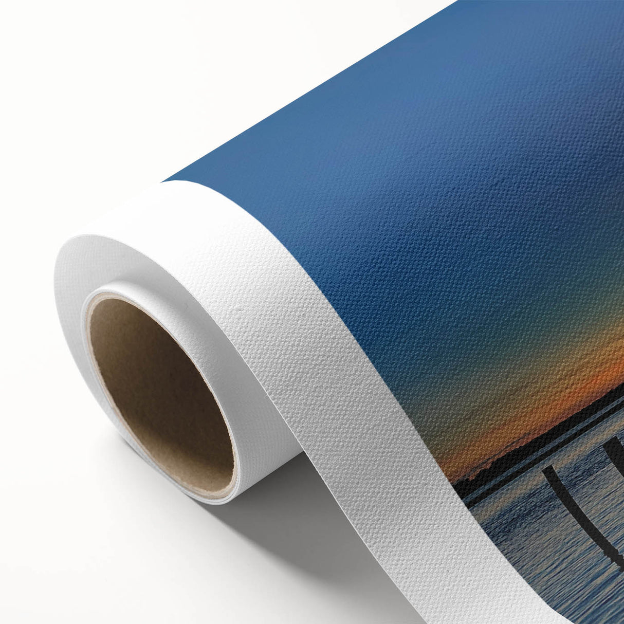 Art Deco poster of Annapolis, Maryland, with soft pastel hues on rolled canvas, ideal for nursery wall art.