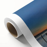 Art Deco poster of Annapolis, Maryland, with soft pastel hues on rolled canvas, ideal for nursery wall art.