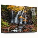Acrylic print of Michigan's Upper Peninsula in muted earth tones, suitable for bedroom or dining room decor.
